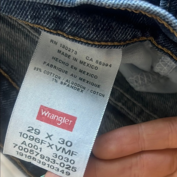 Wrangler Men's Blue Jeans - Picture 3 of 3
